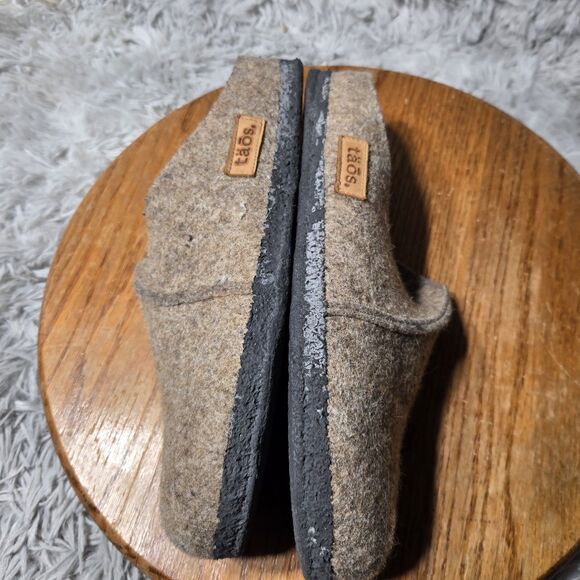 Taos Women 11 Men 9 Unisex Wool Clogs Low Slip On Comfortable Portugal Made Mule - Picture 5 of 12